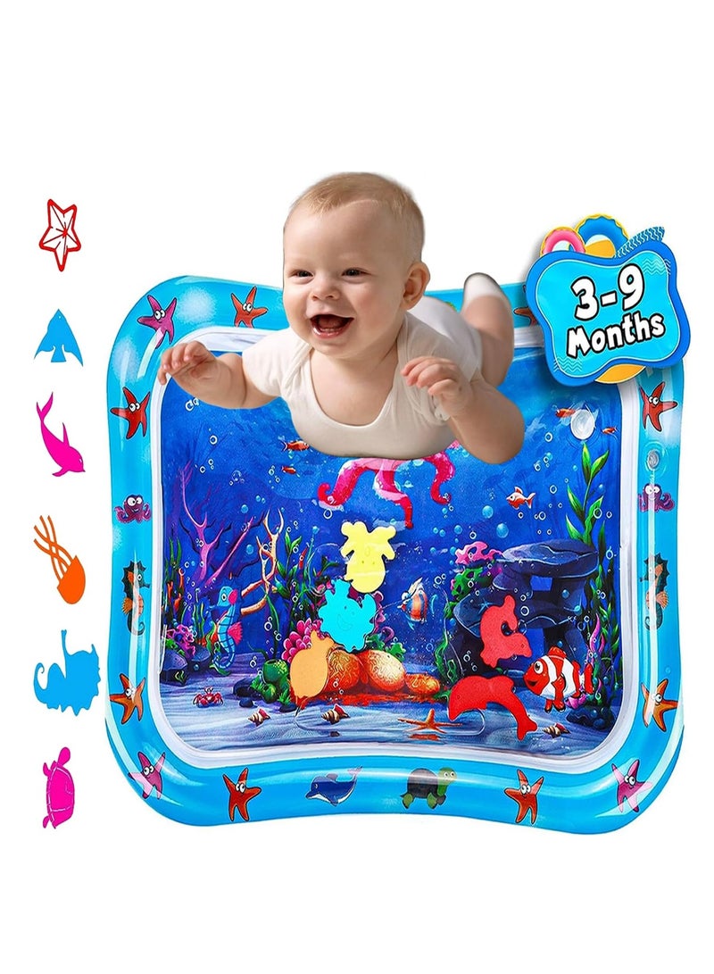 Raxoom Inflatable Tummy Time Water Mat Baby – Infant and Toddler Play Sensory Toys for Early Development Activities | Age 3 to 12 Months - Image 4