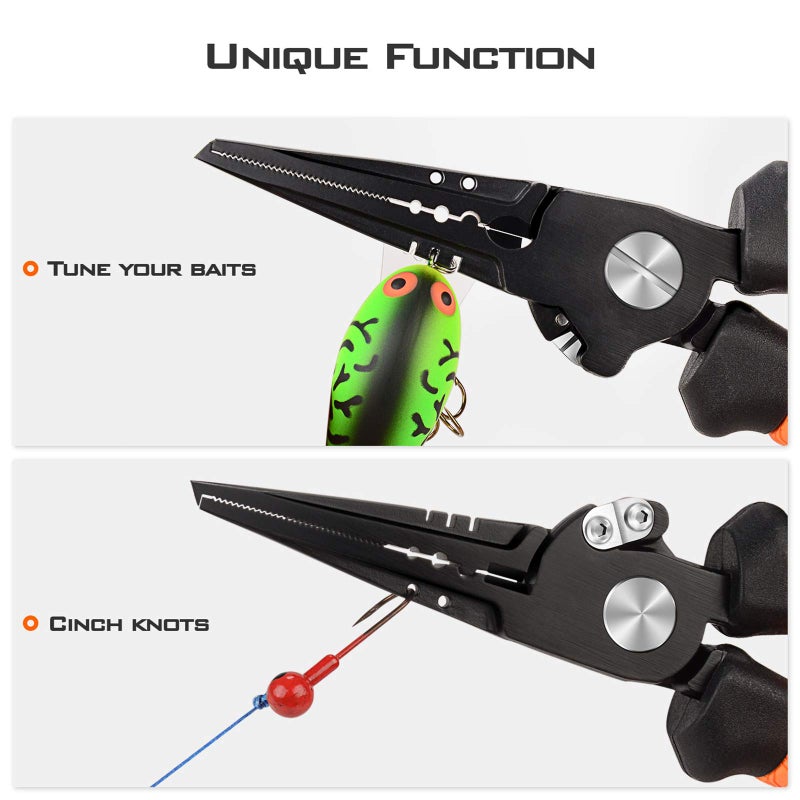 Kastking KastKing Speed Demon Pro Fishing Pliers, Split Ring Nose, 8.5 inch - Image 2
