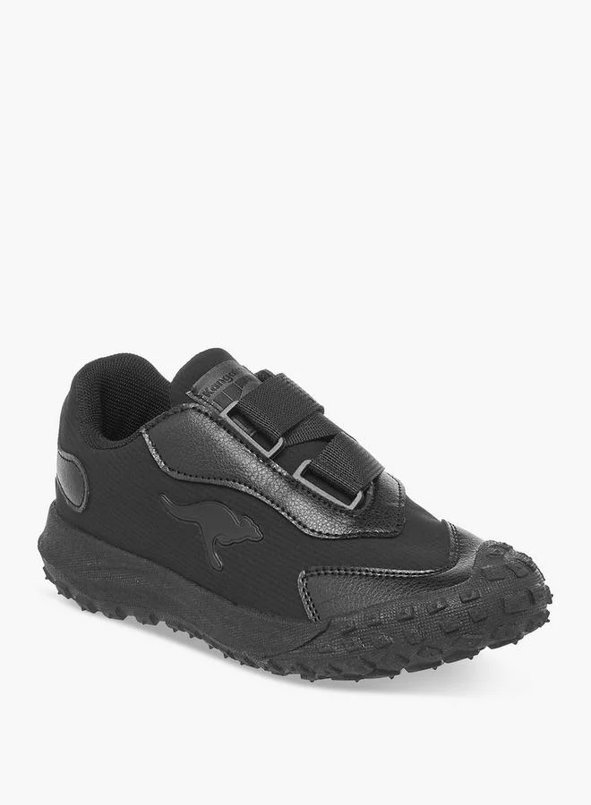 Kangaroos Boys Panelled Hook And Loop School Sports Shoes
