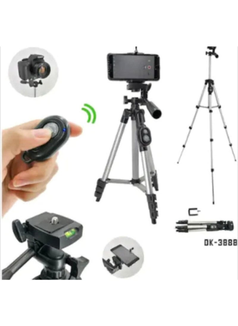 İstanbul Teknoloji - Istanbul Technology Professional Bluetooth Controlled Tripod, Photo and Video Shooting with 106 cm Phone Holder - Image 1