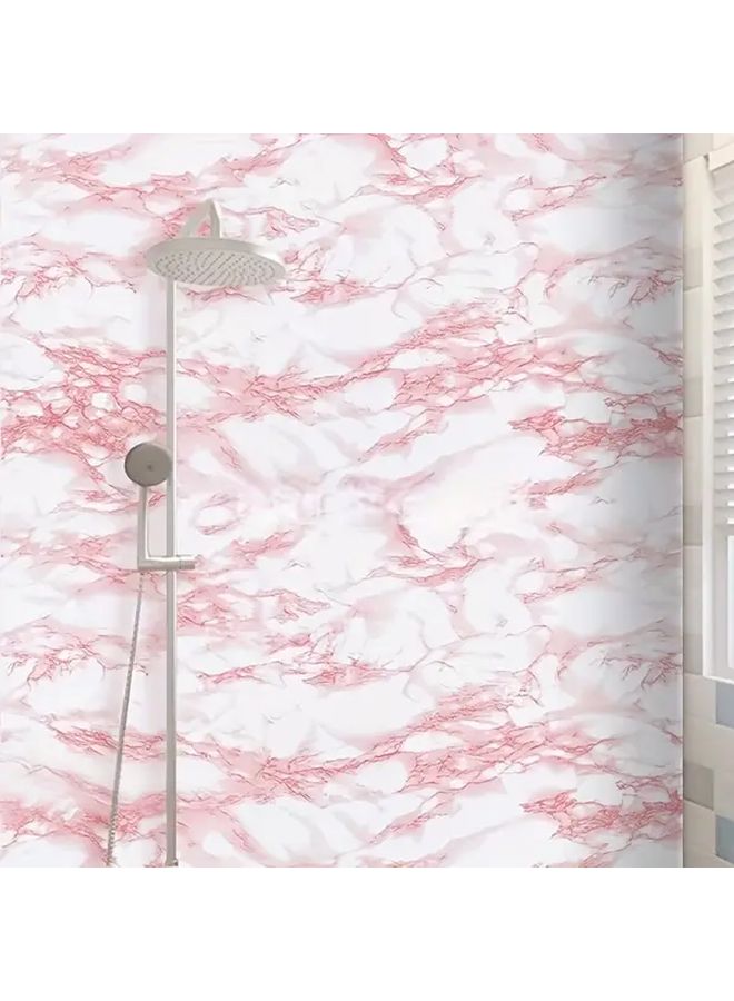 Self Adhesive Waterproof Vinyl Wallpaper Marble Pattern 393 7 Inch Long Easy Clean Bathroom Kitchen - Image 5