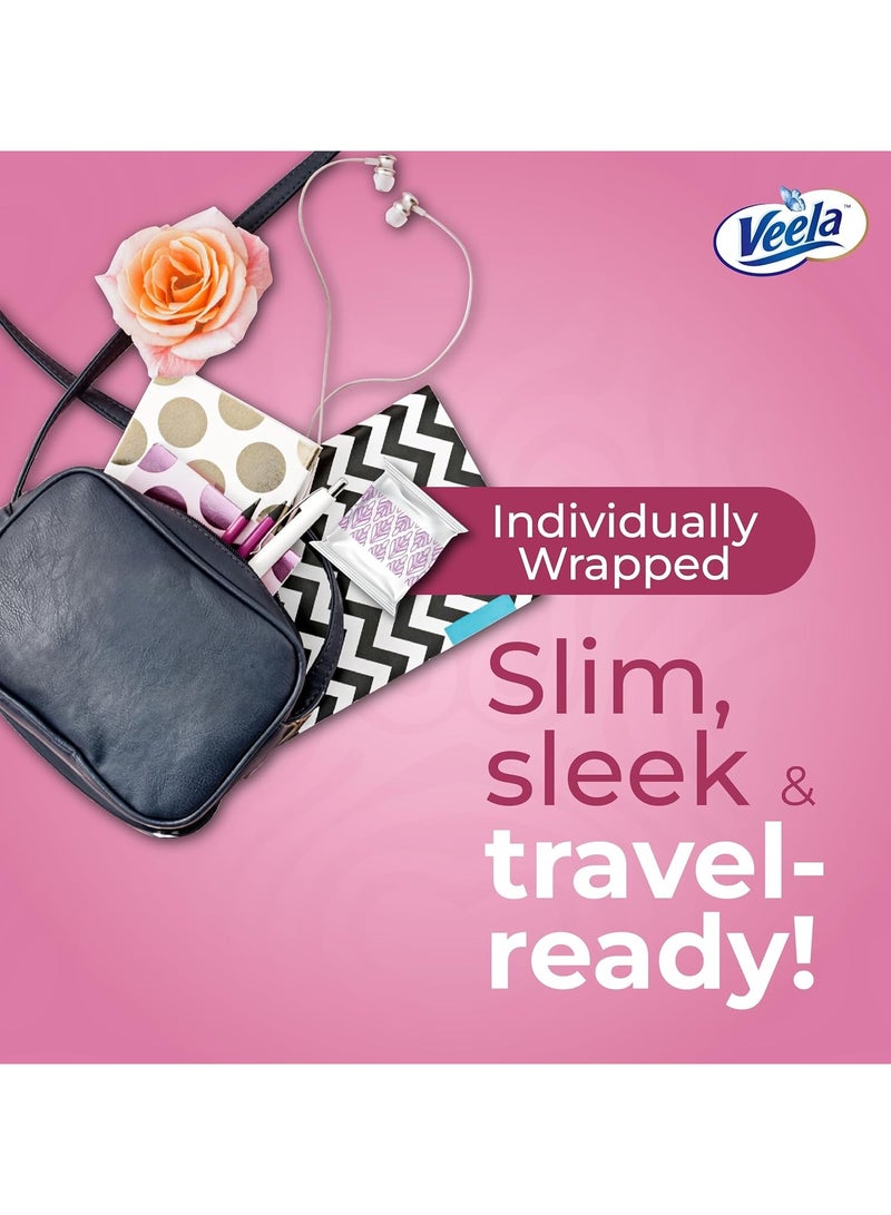 Veela Cushion Soft Maxi Pads for Women - Ultra-Soft, Breathable, and Leak-Proof Sanitary Napkins, Heavy Flow Feminine Hygiene Pads (REGULAR, 12, count) - Image 4