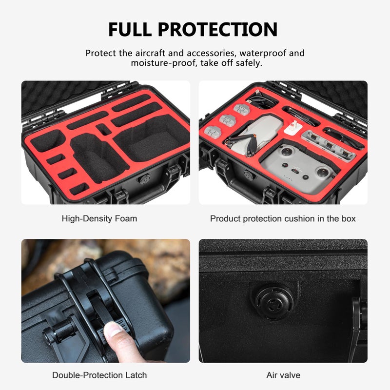STARTRC Tomat Mini 4K Case Waterproof Hard Carrying Case for DJI MINI 4K/Mini 2 /Mini 2 SE Fly More Combo Accessories - Image 5