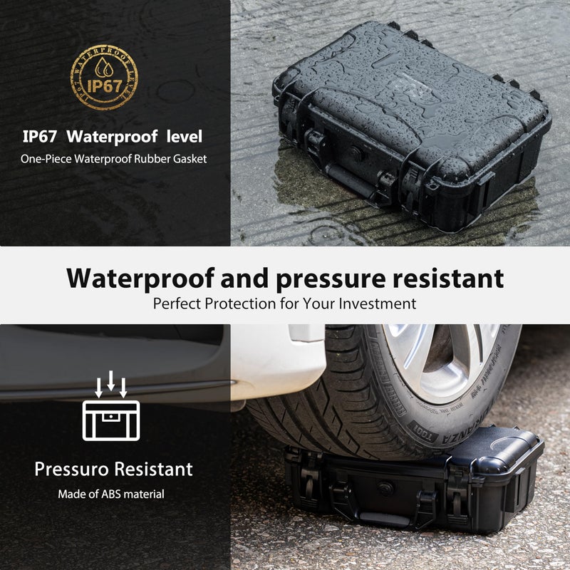 STARTRC Tomat Mini 4K Case Waterproof Hard Carrying Case for DJI MINI 4K/Mini 2 /Mini 2 SE Fly More Combo Accessories - Image 3