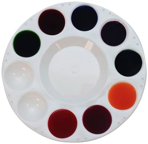 Sax Liquid Washable Watercolor Paint, 1/2 Pint, Assorted Colors, 8 Ounce (Pack of 8) - 1567858 - Image 3