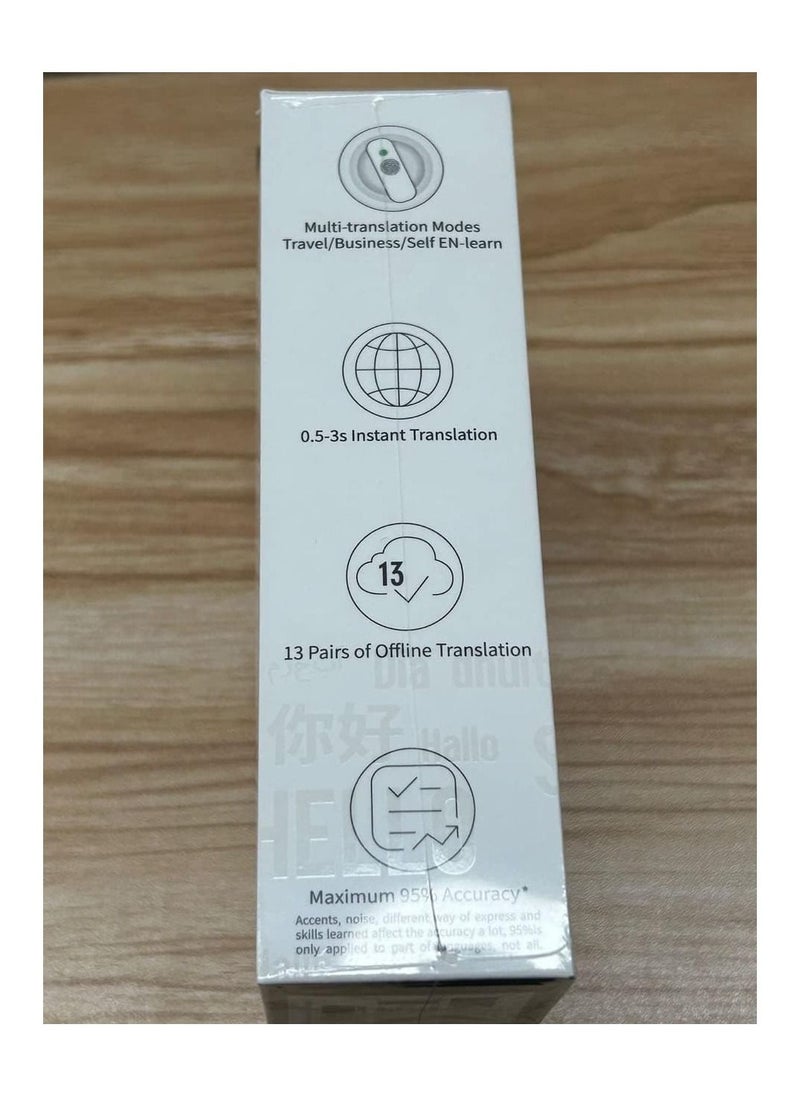 Timekettle - Timekettle M3 Translation Device, Two-Way Translator Headphones with App for 40 Languages & 93 Dialects Online & Offline Language Translator for Expats on Travel, Compatible with iOS & Android - Image 1