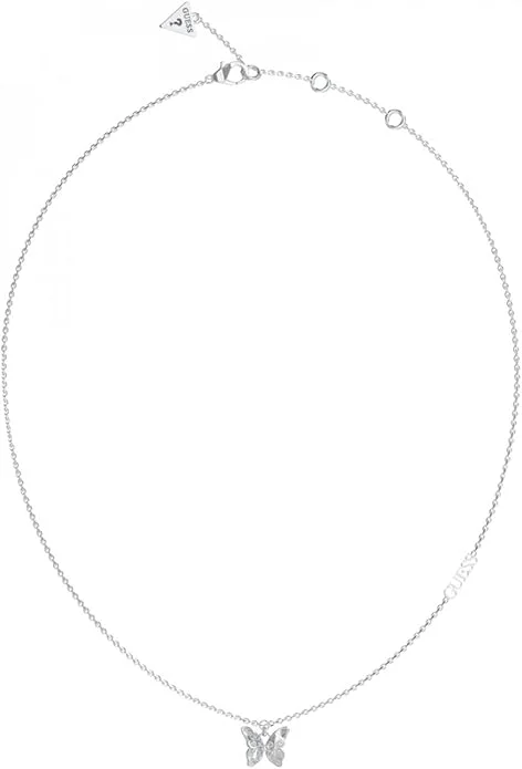 GUESS Pendent Drop Detail Long Necklace