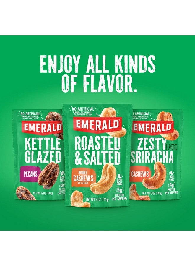 إمارلد كاجو بالعسل الحار من إيميرالد ناتس (عبوة واحدة) | كيس قابل لإعادة الإغلاق سعة 5 أونصات | معتمد من منتجات الألبان الحلال، خالٍ من الكائنات المعدلة وراثيًا، ولا يحتوي على مواد حافظة صناعية أو نكهات أو ألوان صناعية - Image 3