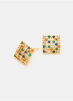 ماركة غير محددة أقراط مطلية بالذهب  - Image 1