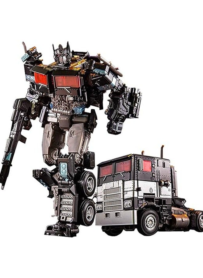 عام لعبة الروبوتات المتحولة، لعبة شخصية روبوت تتحول إلى سيارة، تصميم مستوحى من شخصية أوبتيموس برايم. مناسبة للأولاد كهدية في عيد الميلاد. تشمل نماذج مختلفة ومتنوعة. - Image 1