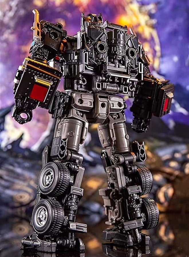 عام لعبة الروبوتات المتحولة، لعبة شخصية روبوت تتحول إلى سيارة، تصميم مستوحى من شخصية أوبتيموس برايم. مناسبة للأولاد كهدية في عيد الميلاد. تشمل نماذج مختلفة ومتنوعة. - Image 4