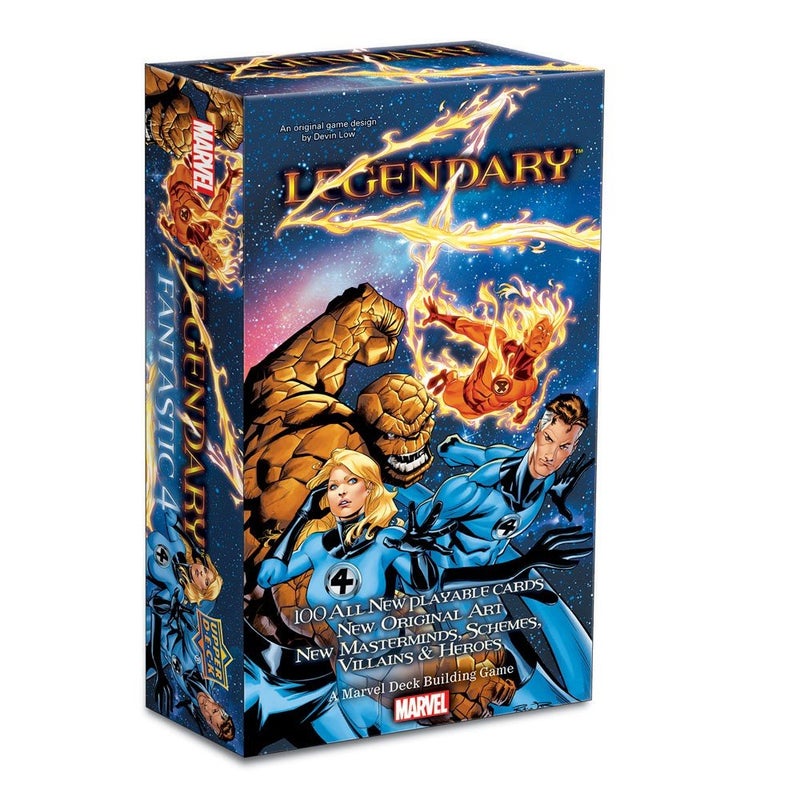 Upper Deck Legendary A Marvel Deck Building Game Fantastic Four Expansion 100 Cards - Image 3