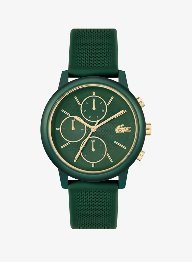 LACOSTE Multifunction Quartz Analogue Watch  with Silicone Bracelet