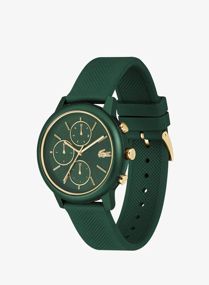 LACOSTE Multifunction Quartz Analogue Watch  with Silicone Bracelet