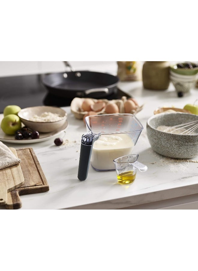 Joseph Joseph Joseph Joseph 40109 Align 2-Piece Easy to Read Measuring Cup Set  - Image 4