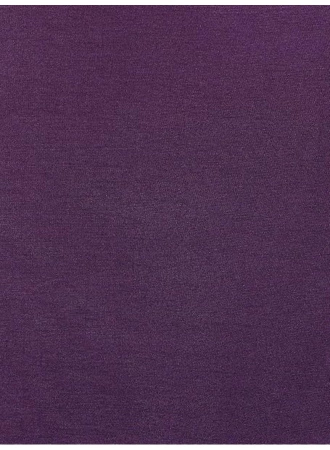 Dark Purple Jersey Stretch Shailah Hijab – Soft and Versatile Muslim Scarf and Shawl  - Image 4