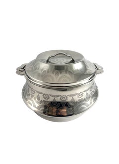Homemaker Orcus Hotpot 2500ml Capacity - Unique Locking Lid - High Quality Stainless Steel - Silver Etching 