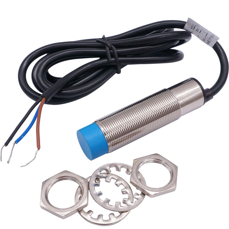 Taiss LJC18A3-H-Z/BX Proximity Switch 1-10mm Sensor Switch Capacitance Proximity Sensor Switch NPN NO（Normally Open） DC 6-36V 300mA M18 3-Wire - Image 1