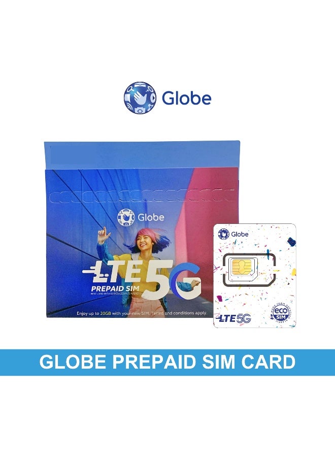 جلوب شريحة Globe الفلبينية مع خدمة GCash - Image 1