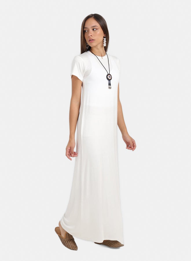 Carina Solid Pattern Midi Dress  - Image 1