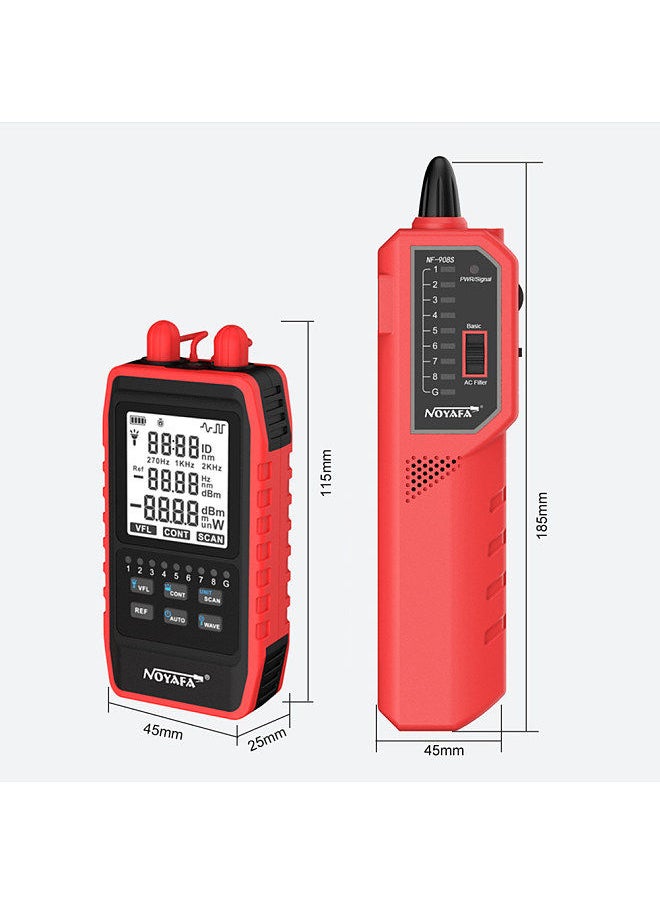 NOYAFA - NOYAFA NF-908S Multifunction Optical Power Meter & Network Line Finder Cable Wire Tracker - Image 1