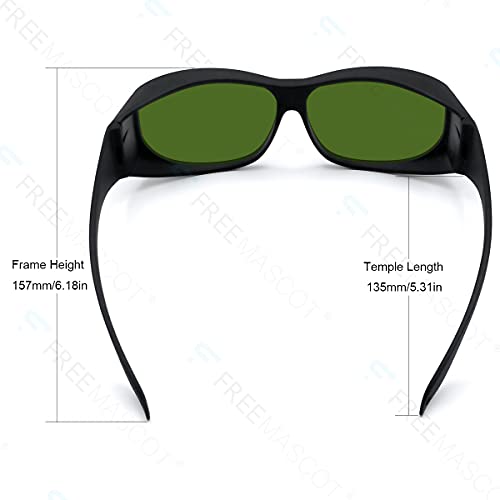 FreeMascot OD 6 190nm450nm 800nm1700nm Wavelength Professional Laser Safety Glasses Frame Style 4 - Image 3