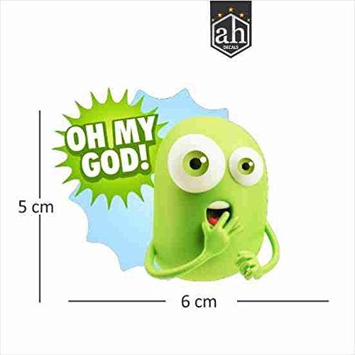 AH Decals Amazing Animated 3D Wall Switch Board Stickers for Living Bed Kids Room | (Set of 5) - Image 2