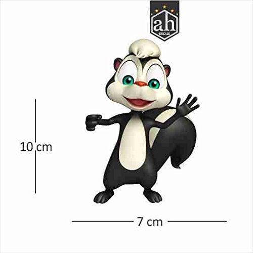 AH Decals Amazing Animated 3D Wall Switch Board Stickers for Living Bed Kids Room | (Set of 5) - Image 4