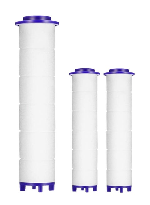 2-Pack PP Cotton Shower Filter Cartridges – Replacement Filters for Handheld Shower Head, Remove Chlorine & Impurities from Hard Water, Easy to Install