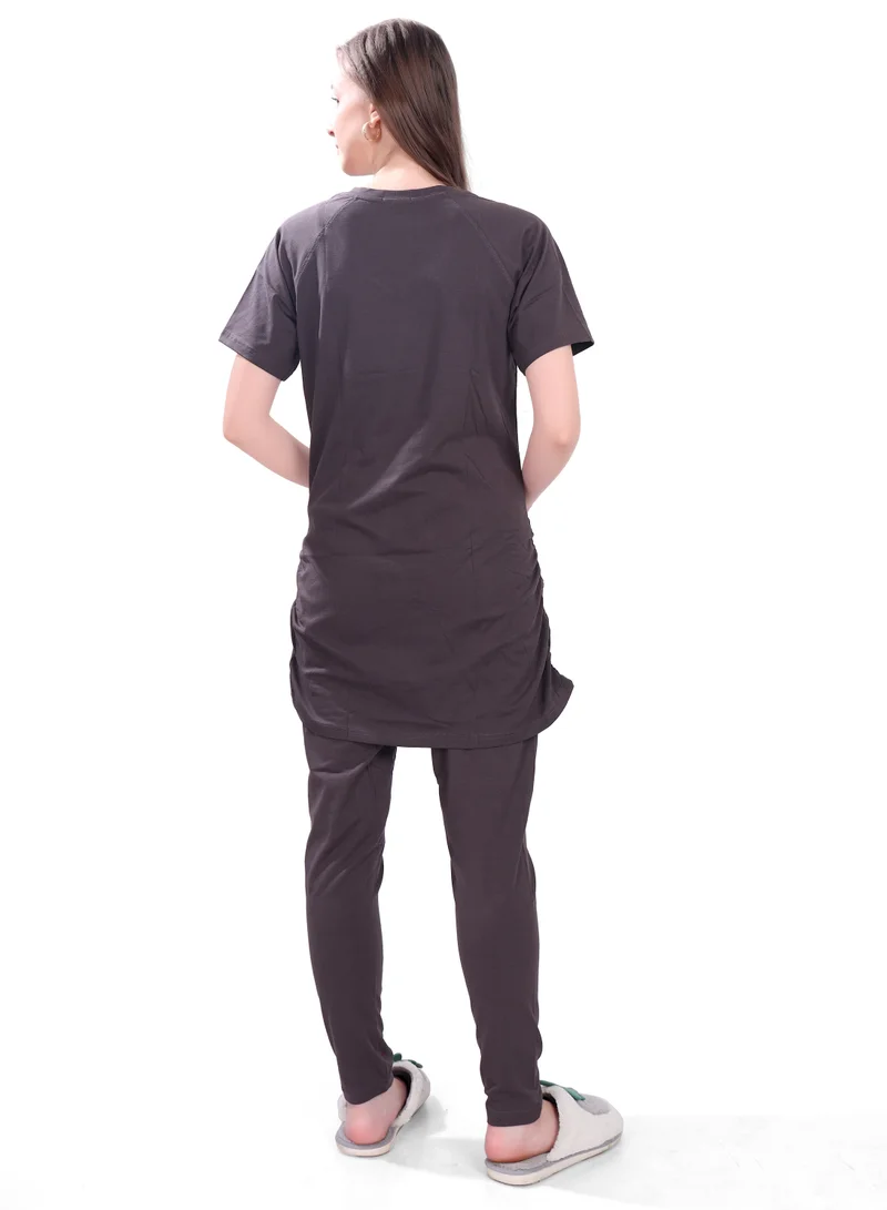 TUMMY TUMMY Maternity T-shirt - Grey