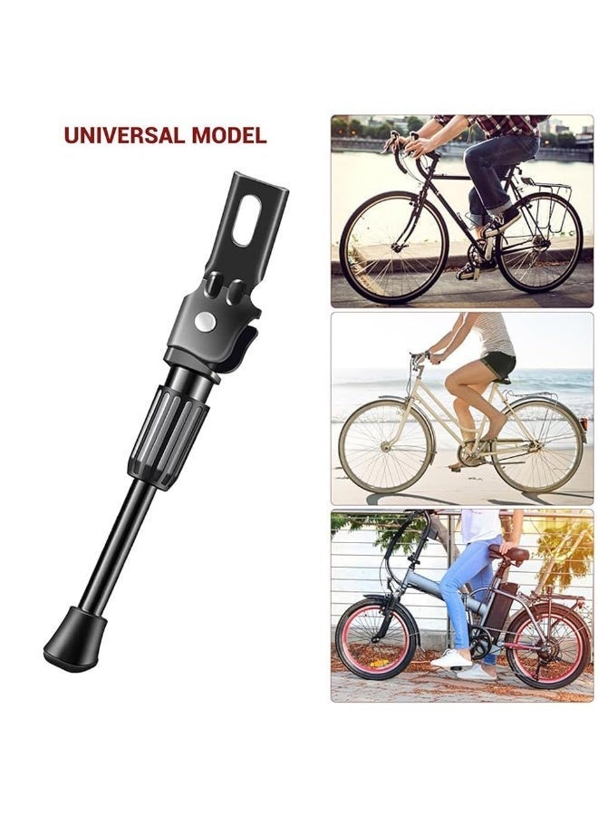 OSHIMA Bike Kickstand Kids, Bike Kick Stand Bike Kickstand, Kids Bike Kickstand 16 Inch, Adjustable Rear Side Bicycles Stand Kickstand Bikes Accessories, Height-Adjustable Side Stand - Image 4