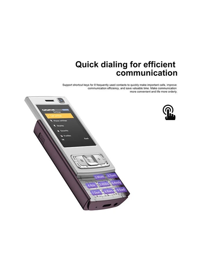 Hope Servo N95 Pro Mini Slider Mobile Phone 2 SIM Standby Cellphone - Image 3