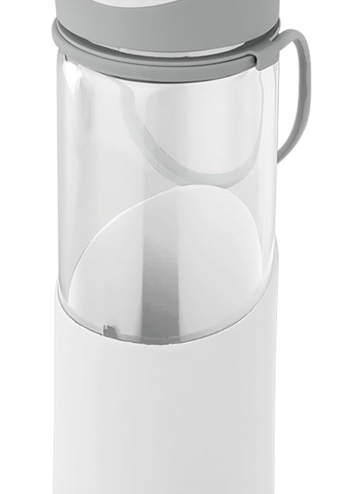 Aladdin Enjoy Glass Water Bottle, 0.55 Liter Capacity, White - Image 1