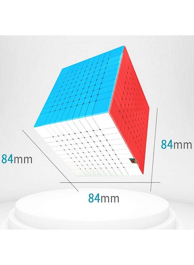 D ETERNAL D ETERNAL Moyu Meilong 10 10X10 High Speed Stickerless Magic Puzzle Cube Toy,Multicolor (Mfjs 10X10), For Kid - Image 2