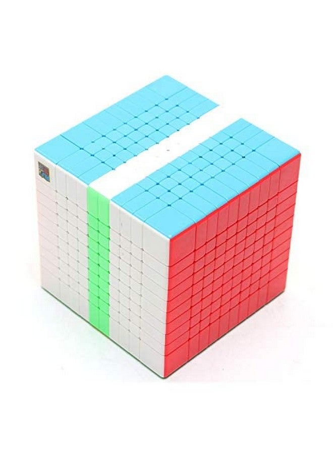 D ETERNAL D ETERNAL Moyu Meilong 10 10X10 High Speed Stickerless Magic Puzzle Cube Toy,Multicolor (Mfjs 10X10), For Kid - Image 4