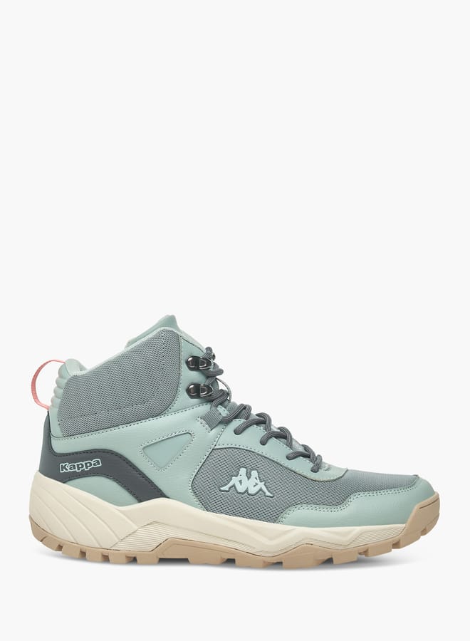 Kappa Womens Logo Detail Sneakers With Lace-Up Closure - Image 1