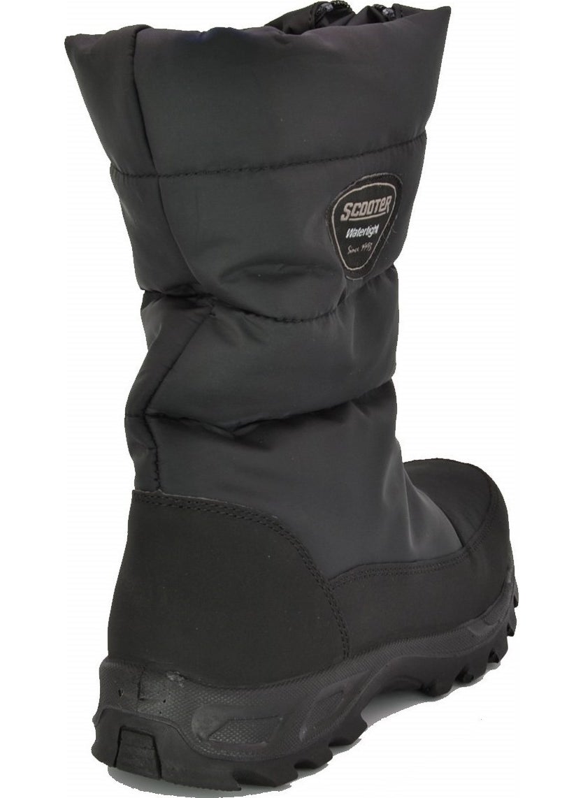 Scooter  Z-5547 Women's Waterproof Snow Boots Black  - Image 4