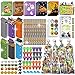 PaLeyFer 30 Pack Halloween Party Favors Stationery Set for Kids Classroom 240 piece Halloween Goodie Bags Fillers Bulk for Trick or Treat Gift with Pencil Eraser Notebooks Stamper Rulers Sticker - Image 4
