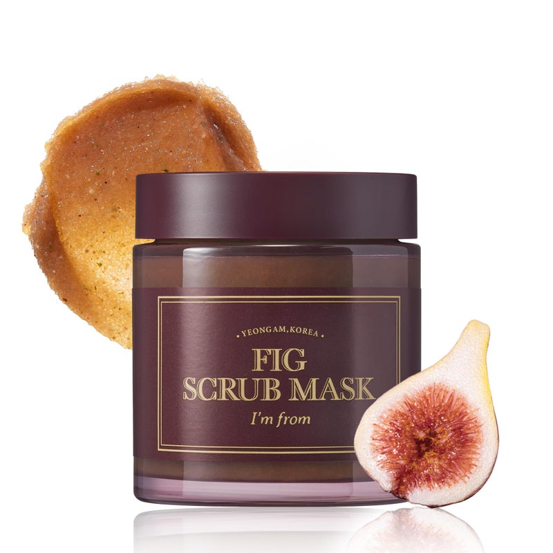 I'm from Fig Scrub Mask 120g, exfoliating, moisturizing mask, korean exfoliator, organic skin care - Image 1