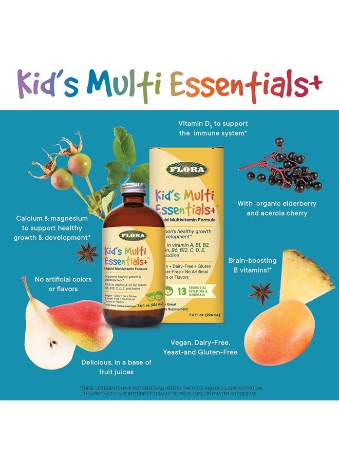 Flora Inc Kid's Multi Essentials 7.6 oz Liquid - Image 3