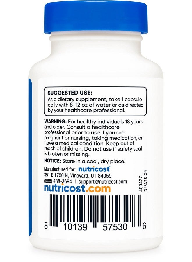Nutricost S-Acetyl L-Glutathione 100MG, 60 Capsules - GMO-Free, Vegan - Image 4