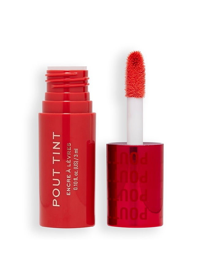 Makeup Revolution - Pout Tint Sweetie Coral - Image 1