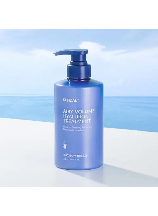 KUNDAL AIRY VOLUME HYALURON TREATMENT 500ML BLOSSOM BREEZE - Image 3