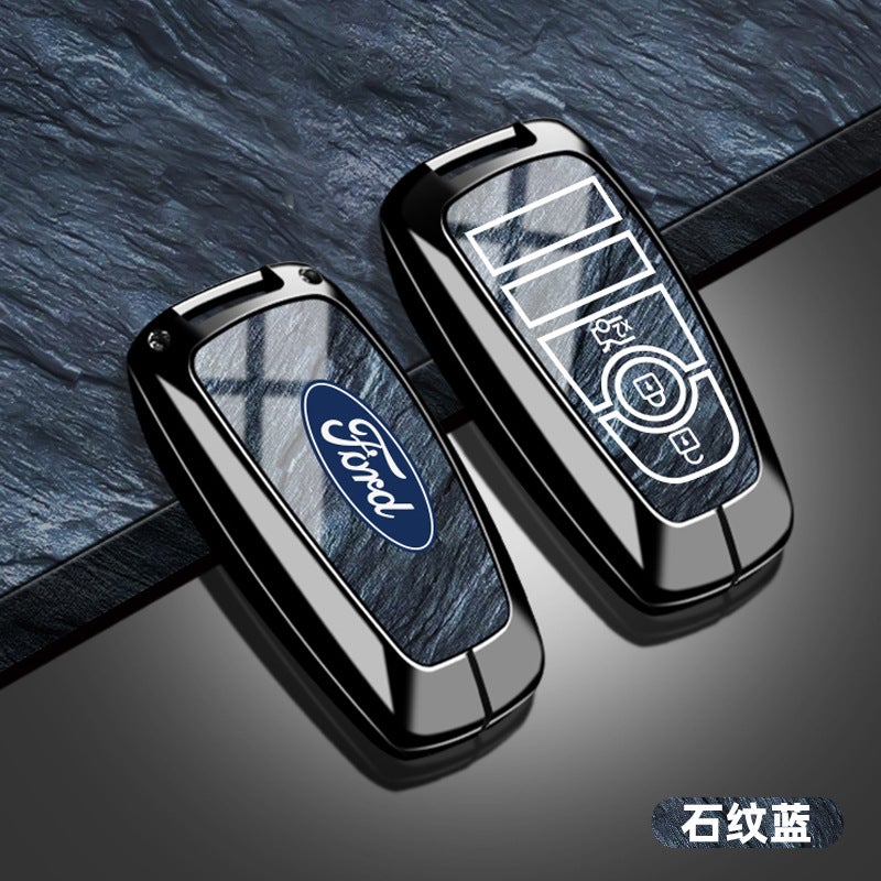 Ford Mondeo Key Case, Edge Metal Explorer Key Cover, Focus Car Key Holder for Men and Women