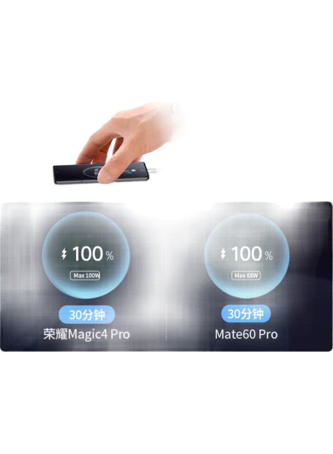 Stiger [Two-Pack | 100W Super Fast Charging] Type-C Data Cable Charging Cable 88W 66W 6A Fast Charger Compatible With Huawei Xiaomi Phones, Supports Mate70/50Pro - Image 2