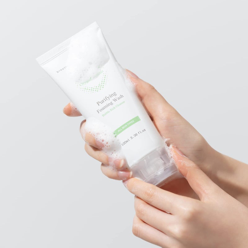 OxygenCeuticals Purifying Foaming Wash â€“ pH 5.0 Low Acidic Gel Cleanser, Mild & Refreshing Face Wash with Botanical Extracts Suitable for Daily Use. 3.38 fl.oz (100ml) - Image 4