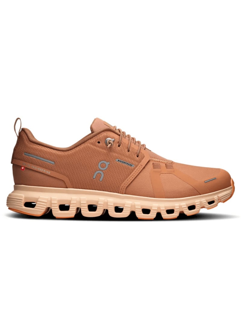 On Cloud 6 Waterproof Unisex Sneakers, Sandstone Blonde - Image 2