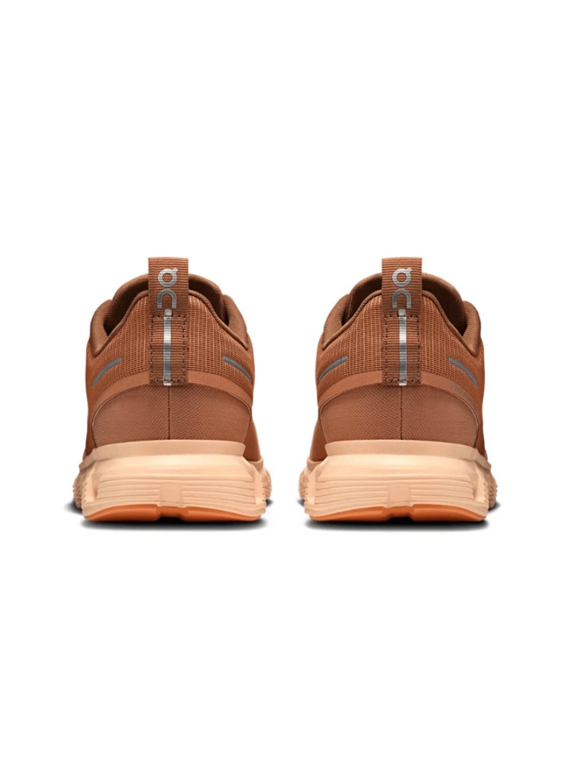 On Cloud 6 Waterproof Unisex Sneakers, Sandstone Blonde - Image 5