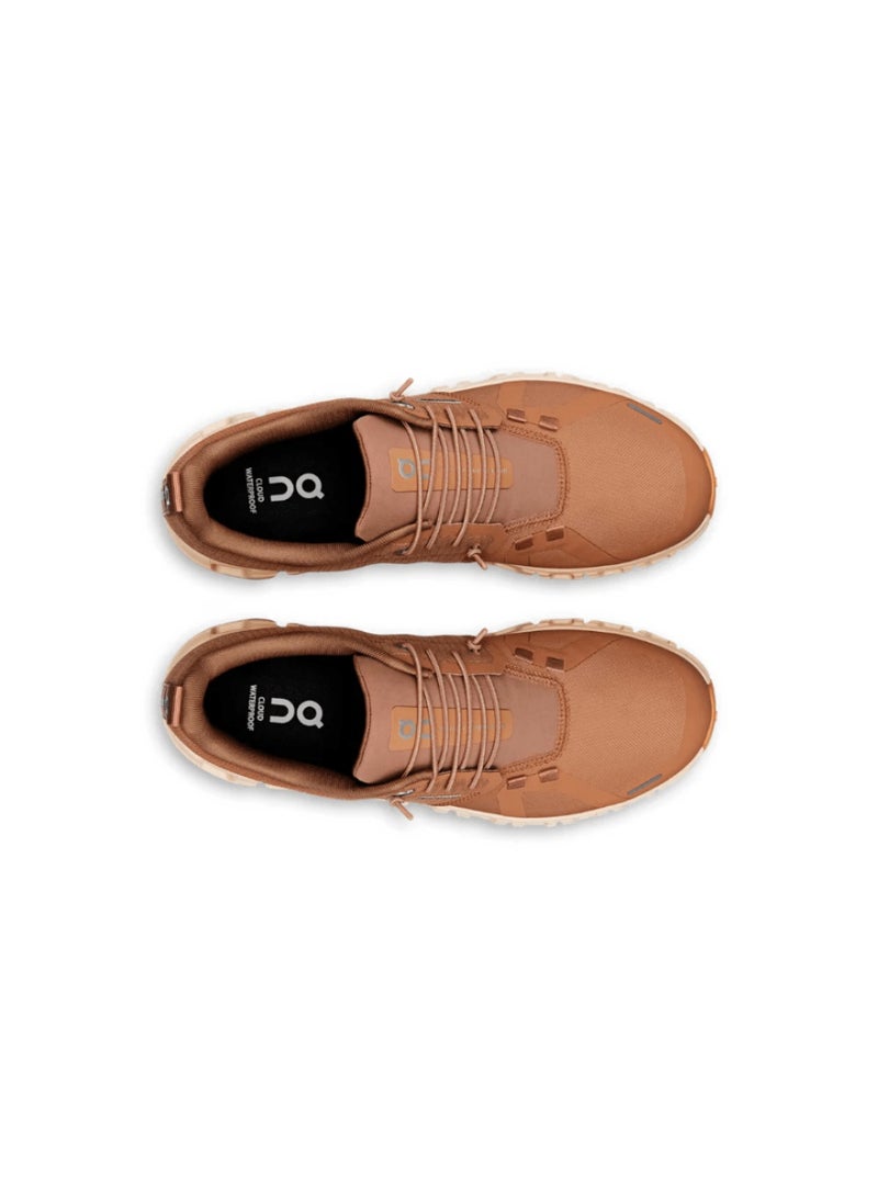 On Cloud 6 Waterproof Unisex Sneakers, Sandstone Blonde - Image 4