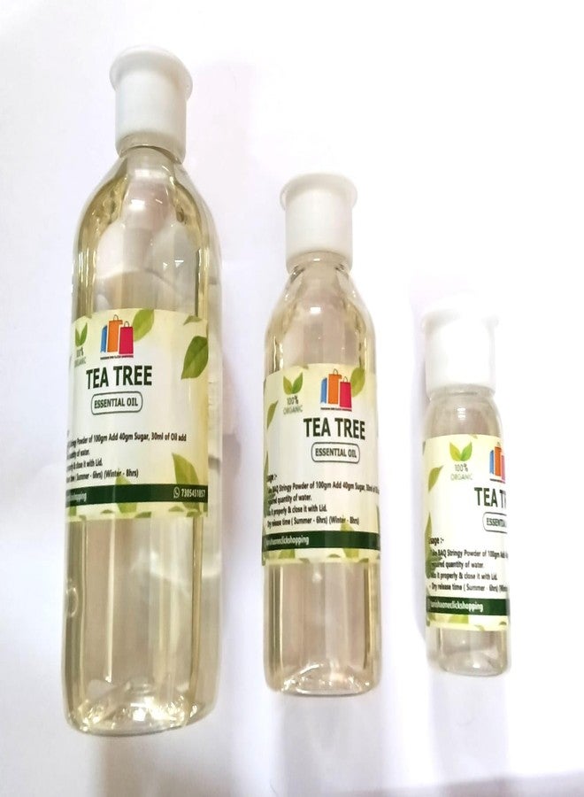 Sana Mega Mart 100% Pure Tea Tree Oil for Skin, Hair & Acne Care | Essential Oil for Face, Scalp & Aromatherapy | Natural Antiseptic & Anti-Fungal Oil - 15ml (100 ML) - Image 3